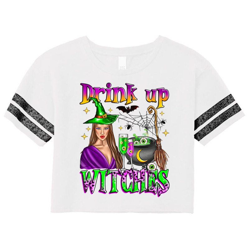 Drink Up Witches Scorecard Crop Tee by Zillion Design Studio | Artistshot