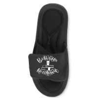 Books And Coffee Life Is Magical Slide Sandal | Artistshot