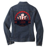 Labor Day Attire: Stand Out In Style Ladies Denim Jacket | Artistshot