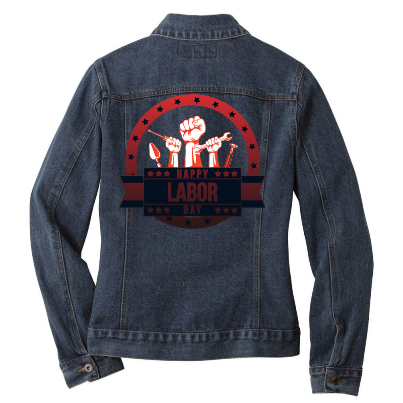 Labor Day Attire: Stand Out In Style Ladies Denim Jacket by Jhanafi | Artistshot