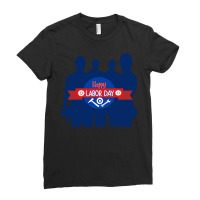 Labor Day Exclusive Apparel: Shop Now! Ladies Fitted T-shirt | Artistshot