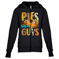 Pies Before Guys Youth Zipper Hoodie | Artistshot