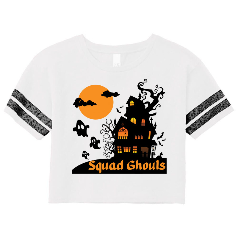 Squad Ghouls Scorecard Crop Tee by Jhanafi | Artistshot