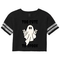 Too Cute To Spook Scorecard Crop Tee | Artistshot