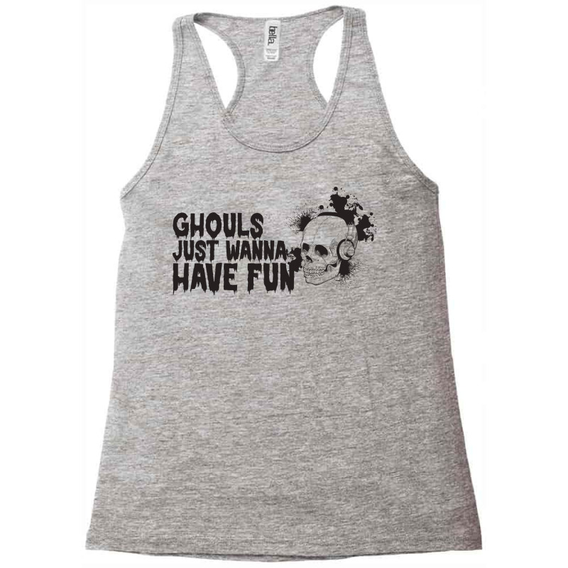 Wishing You A Spook Tacular Halloween Racerback Tank by Hawajashop | Artistshot