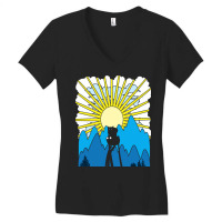 Sunrise Time Women's V-neck T-shirt | Artistshot