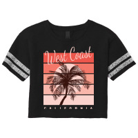 West Coast Of California Scorecard Crop Tee | Artistshot