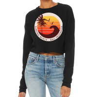 Beach Surfing In Bali, Indonesia Cropped Sweater | Artistshot