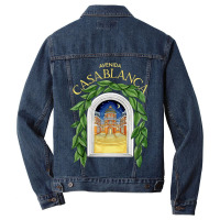 Vintage Casablanca Tennis Club Men Denim Jacket | Artistshot