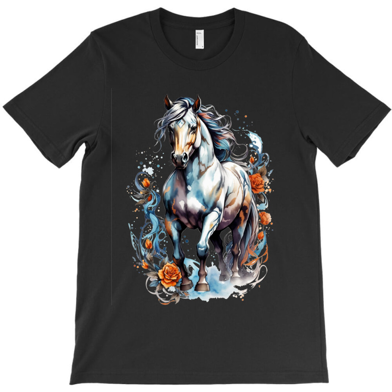 Aesthetic Horse Illustration T-shirt | Artistshot