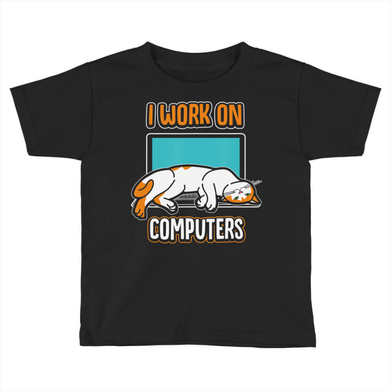 Cats And Computers Halloween Toddler T-shirt | Artistshot