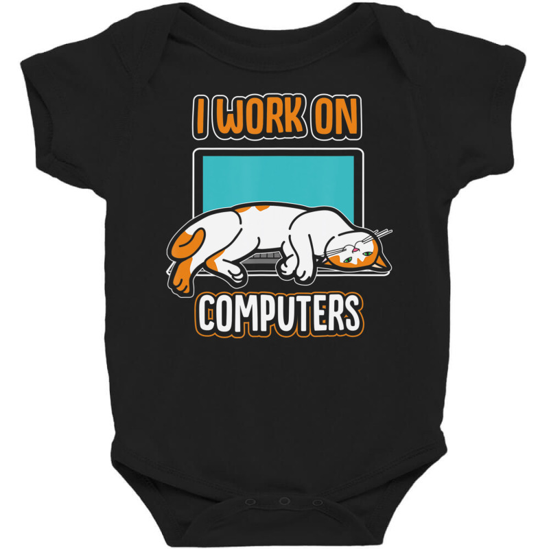 Cats And Computers Halloween Baby Bodysuit | Artistshot