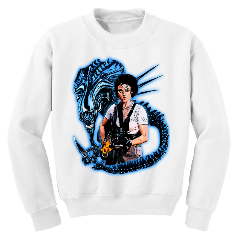 Aliens- Ripley Youth Sweatshirt by AmericanArtist | Artistshot