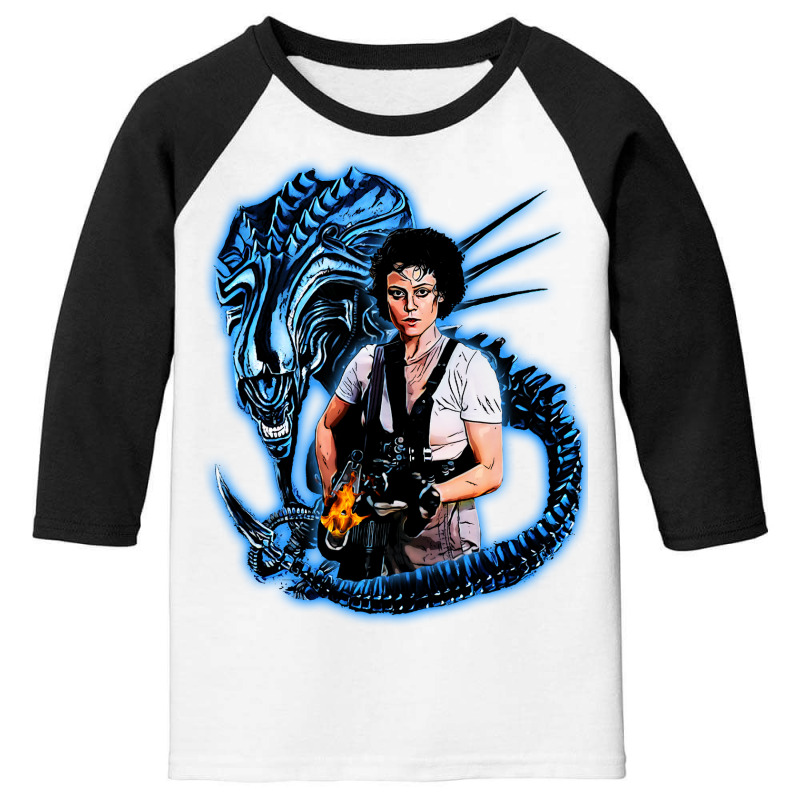 Aliens- Ripley Youth 3/4 Sleeve by AmericanArtist | Artistshot