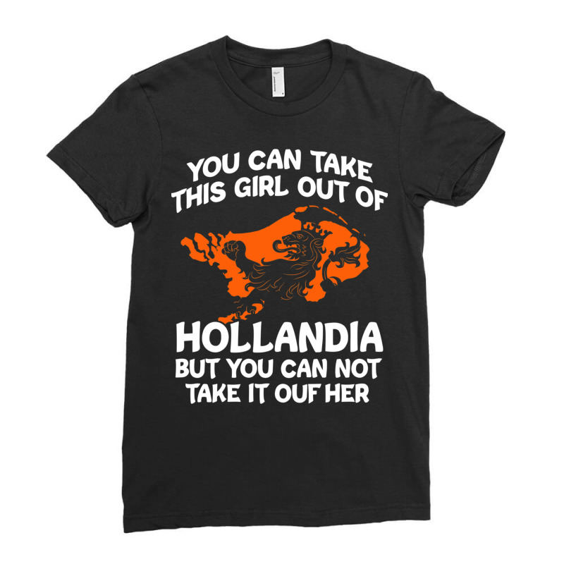 Netherlands Oranje Amsterdam Dutch Flag Holland (5 Ladies Fitted T-Shirt by ChuArt. | Artistshot