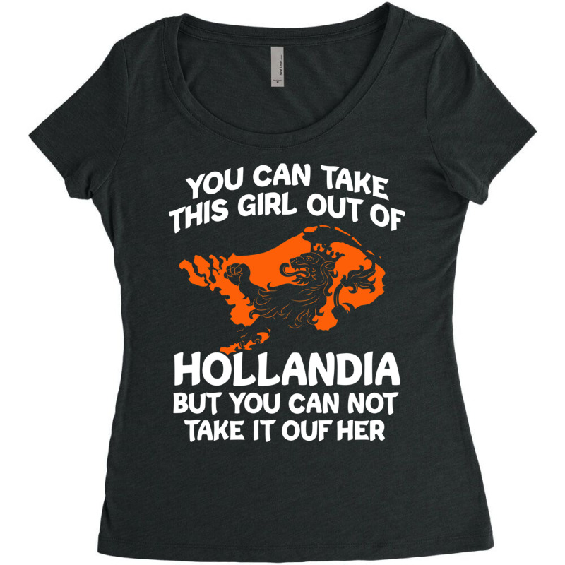 Netherlands Oranje Amsterdam Dutch Flag Holland (5 Women's Triblend Scoop T-shirt by ChuArt. | Artistshot