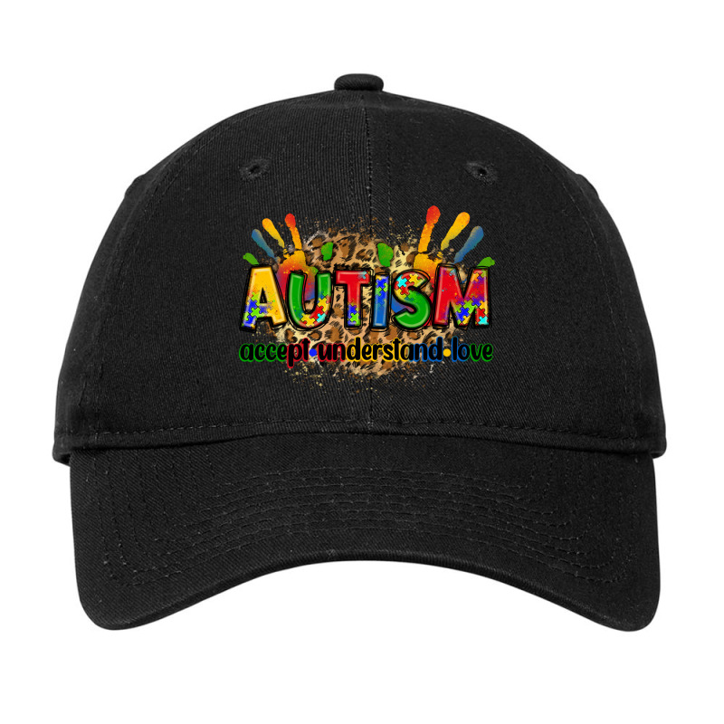 Autism Accept Understand Love Adjustable Cap by Zillion Design Studio | Artistshot