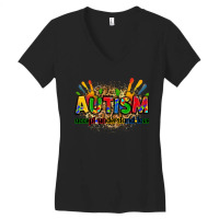 Autism Accept Understand Love Women's V-neck T-shirt | Artistshot