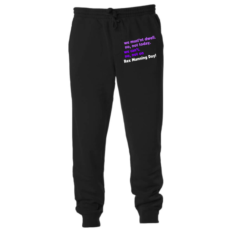 Not On Rex Manning Day Unisex Jogger | Artistshot