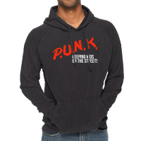 P.u.n.k. Keeping Kids On The Streets Vintage Hoodie | Artistshot