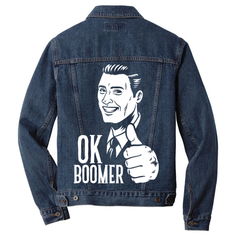 Ok Boomer Men Denim Jacket | Artistshot