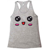 Kawaii Cute Little Happy Smile Racerback Tank | Artistshot