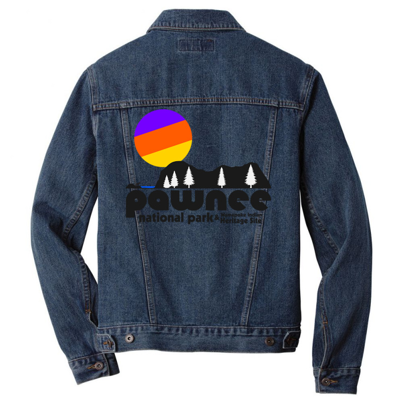 Pawnee National Park Men Denim Jacket | Artistshot