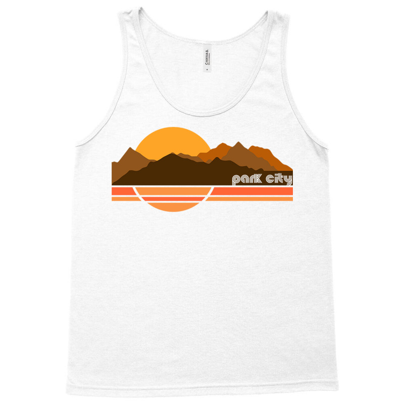 Park City Retro 70s Tourist Souvenir Tank Top | Artistshot