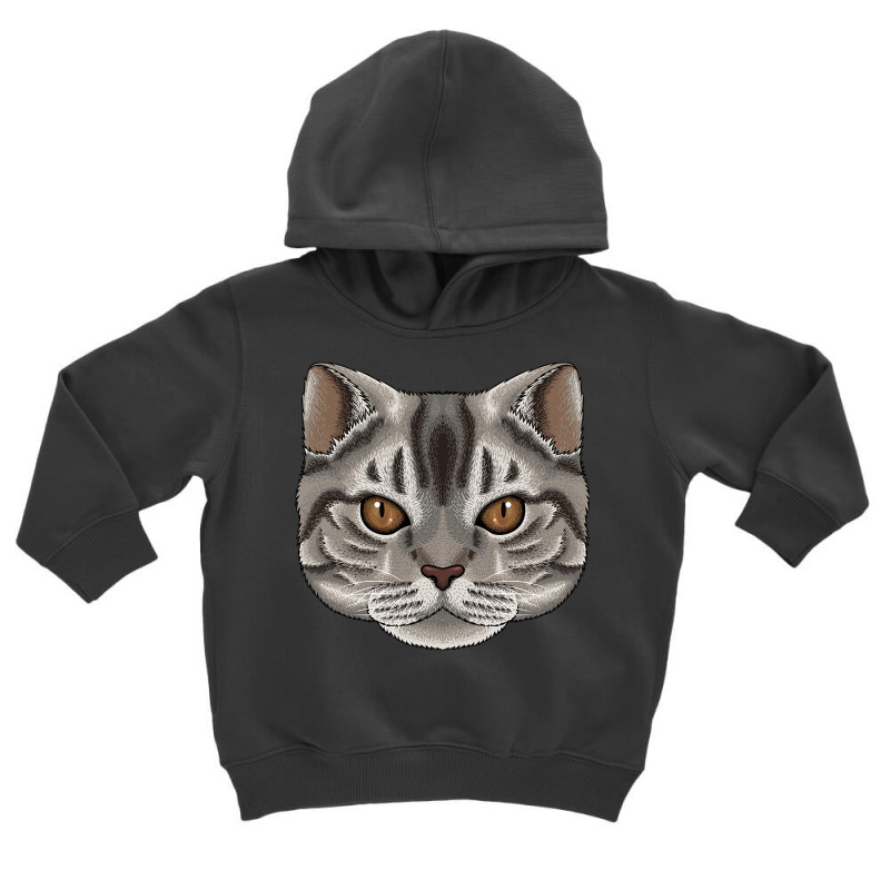 American Shorthair Face Cute American Shorthair Ca Toddler Hoodie by Ziz | Artistshot