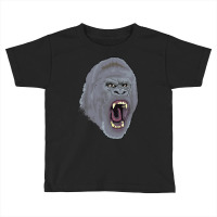 Angry Ape Gorilla Savage Wild Monkey Ape Silverbac Toddler T-shirt | Artistshot