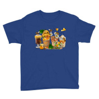 Honey Bee Coffee Cups Youth Tee | Artistshot