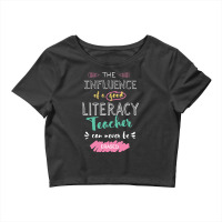 Literacy Teacher Appreciation Gifts   The Influenc Crop Top | Artistshot