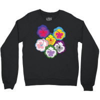 Sexual Pansies Lgbt Pride Pansy Flowers Equality R Crewneck Sweatshirt | Artistshot