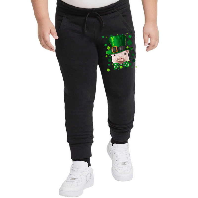 Pig St Patricks Day Animal Leprechaun Youth Jogger | Artistshot