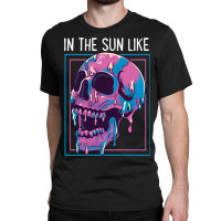 Pastel Goth Melting Skull In The Sun Like Aestheti Classic T-shirt | Artistshot