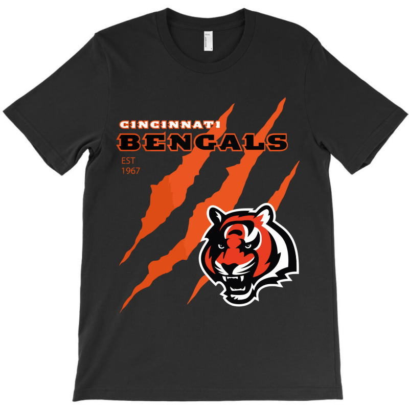 Cincinnati Bengals Retro Vintage Art Kids T-Shirt