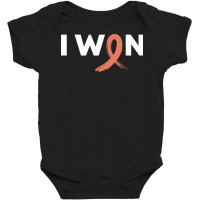 I Won Against Endometrial Cancer Baby Bodysuit | Artistshot