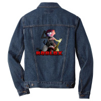 Pumpkin Reaper Men Denim Jacket | Artistshot