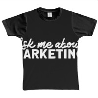 Ask Me About Marketing Digital Marketing Manager Graphic Youth T-shirt | Artistshot