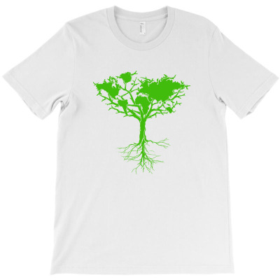 Earth Tree T-shirt Designed By Sudewo
