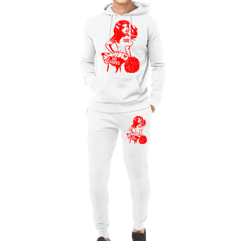 Retro Atlanta Cheerleader Hoodie & Jogger Set | Artistshot