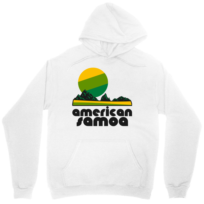 Retro American Samoa ))(( Tourist Souvenir Nationa Unisex Hoodie | Artistshot