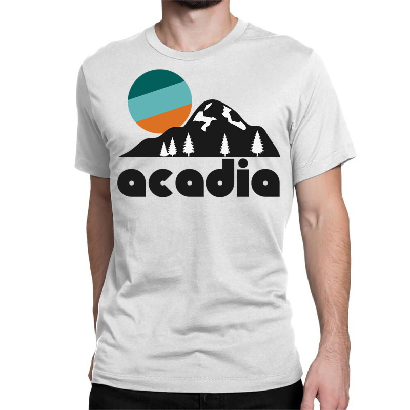 Retro Acadia ))(( Tourist Souvenir National Park D Classic T-shirt | Artistshot