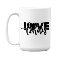 Tennis Love 15 Oz Coffee Mug | Artistshot