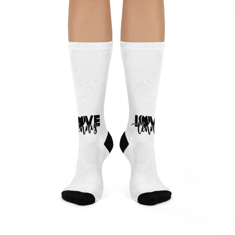 Tennis Love Crew Socks | Artistshot