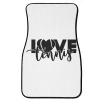 Tennis Love Front Car Mat | Artistshot