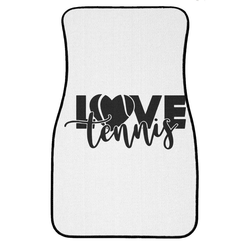 Tennis Love Front Car Mat | Artistshot