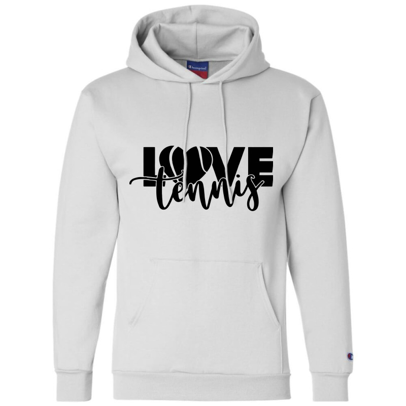 Tennis Love Champion Hoodie | Artistshot