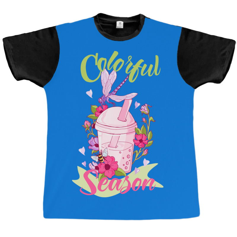 Colorful Season Graphic T-shirt | Artistshot