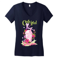 Colorful Season Women's V-neck T-shirt | Artistshot